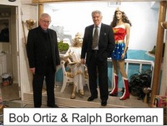 Bob and Ralph in the Marston Family Wonder Woman Museum